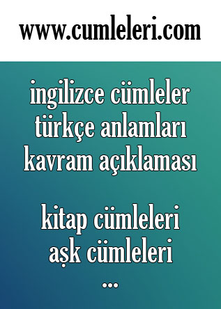 ingilizce cümleler